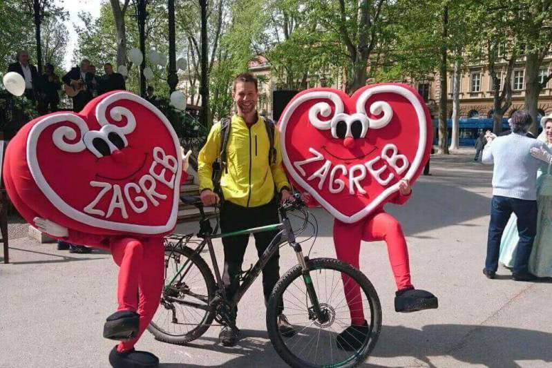 Zagreb tours by bike, Croatia