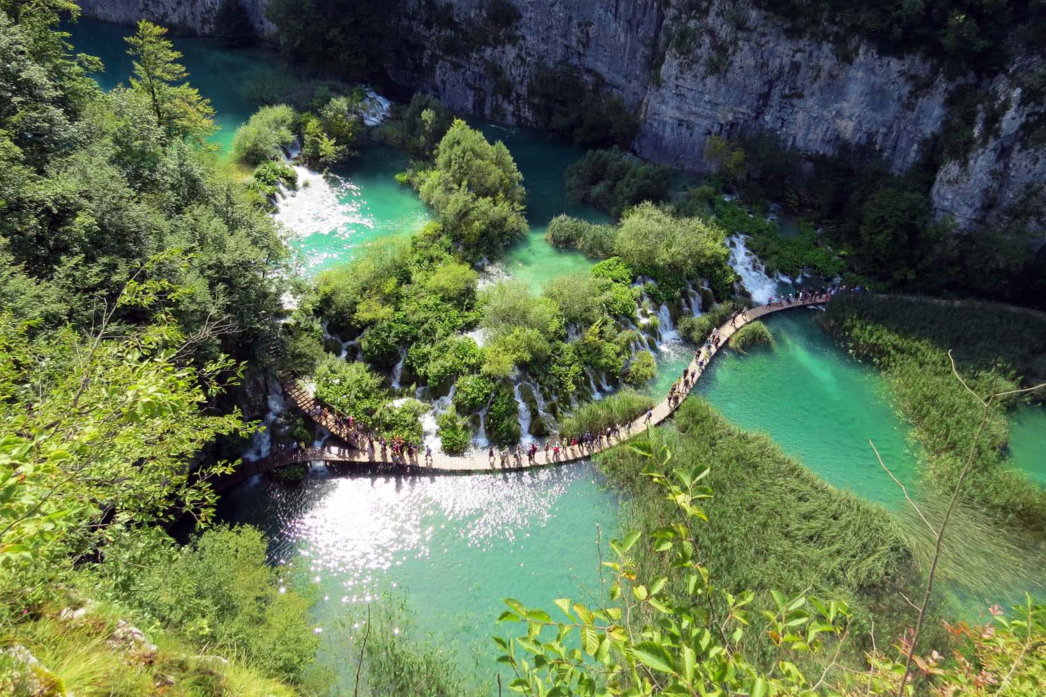 Hike in Plitvice Lakes Croatia