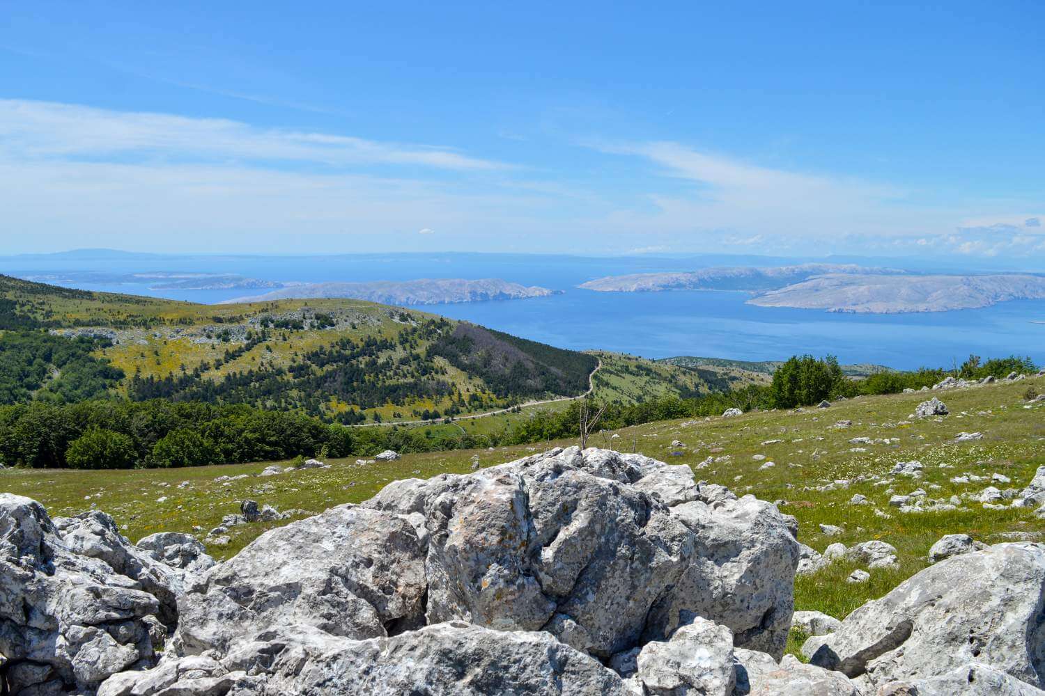 Hiking Croatia HUt to HUt View from Velebit Mountain