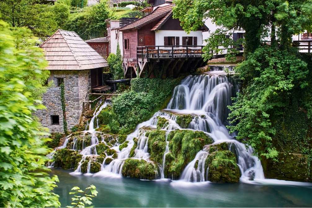 Rastoke waterfalls